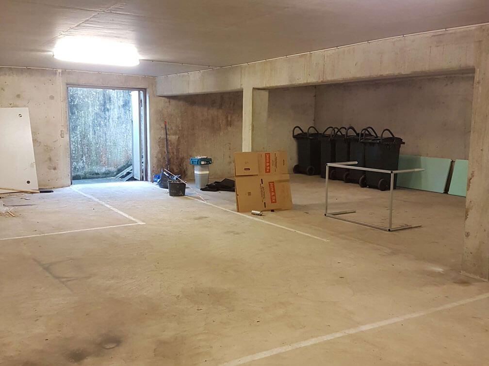 Koldhal i kælderplan — Finlandsgade 29, kælderplan, Haslev
